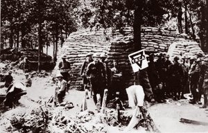 YMCA Canteen at the Front by English Photographer